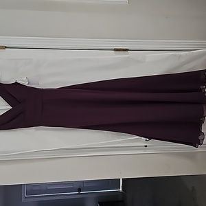 Junior Bridesmaid gown Plum , size 12